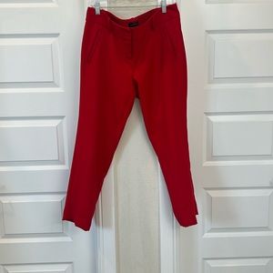 The Limited - Red Ankle Trousers - Size 10